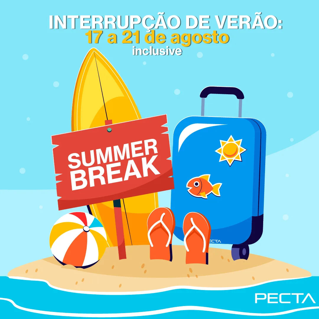 PECTA 16 Interrupção de Verão 2026